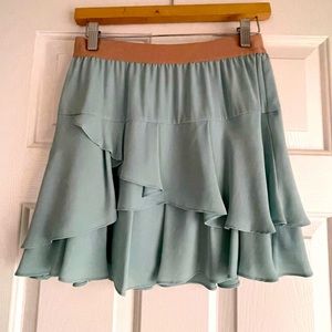 BCBG MaxAzria Ashleah Ruffle Tiered Skirt